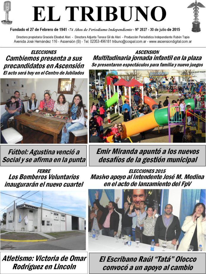 El Tribuno 30 de Julio