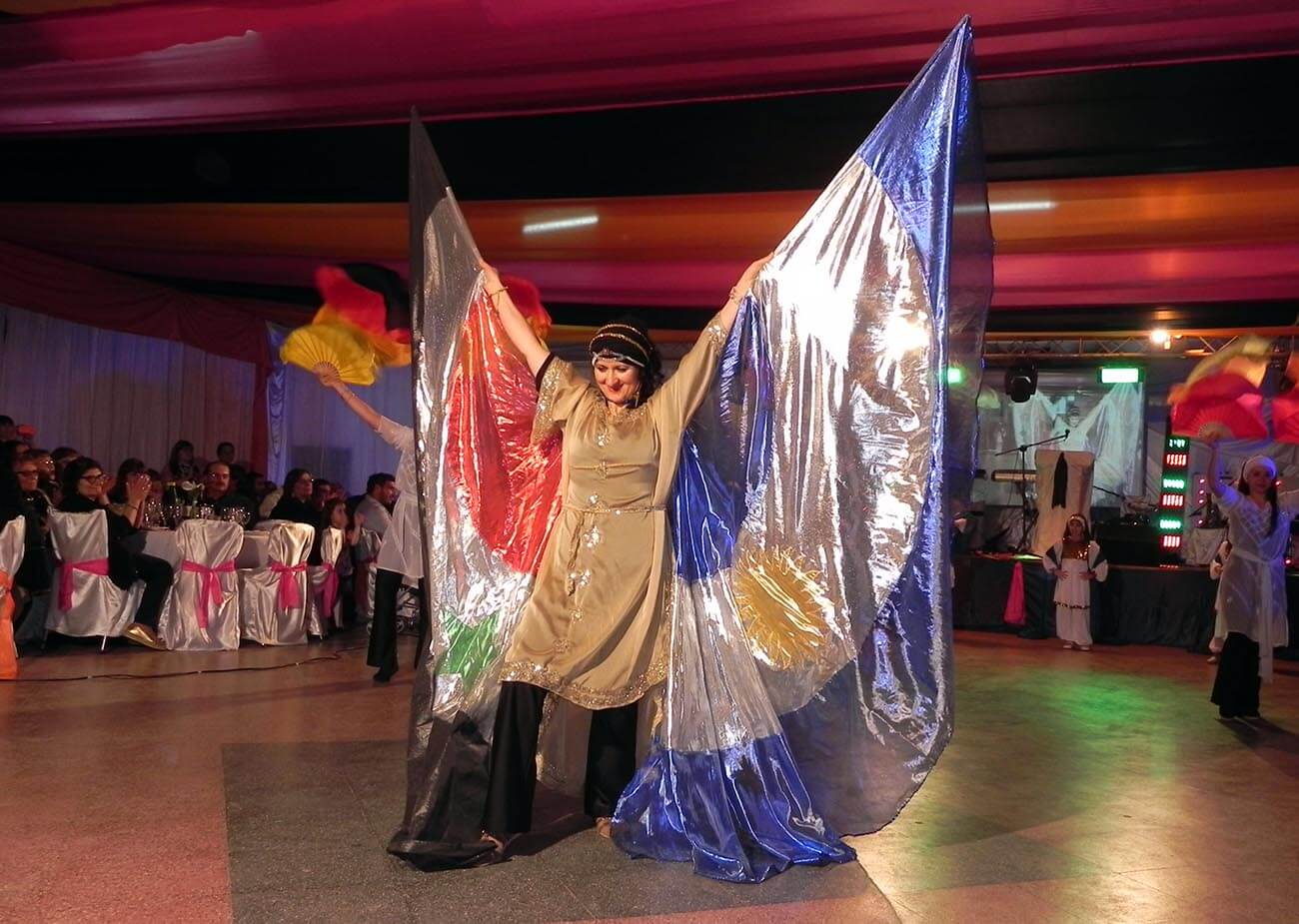 Zulma en Festejos Sociedad Arabe