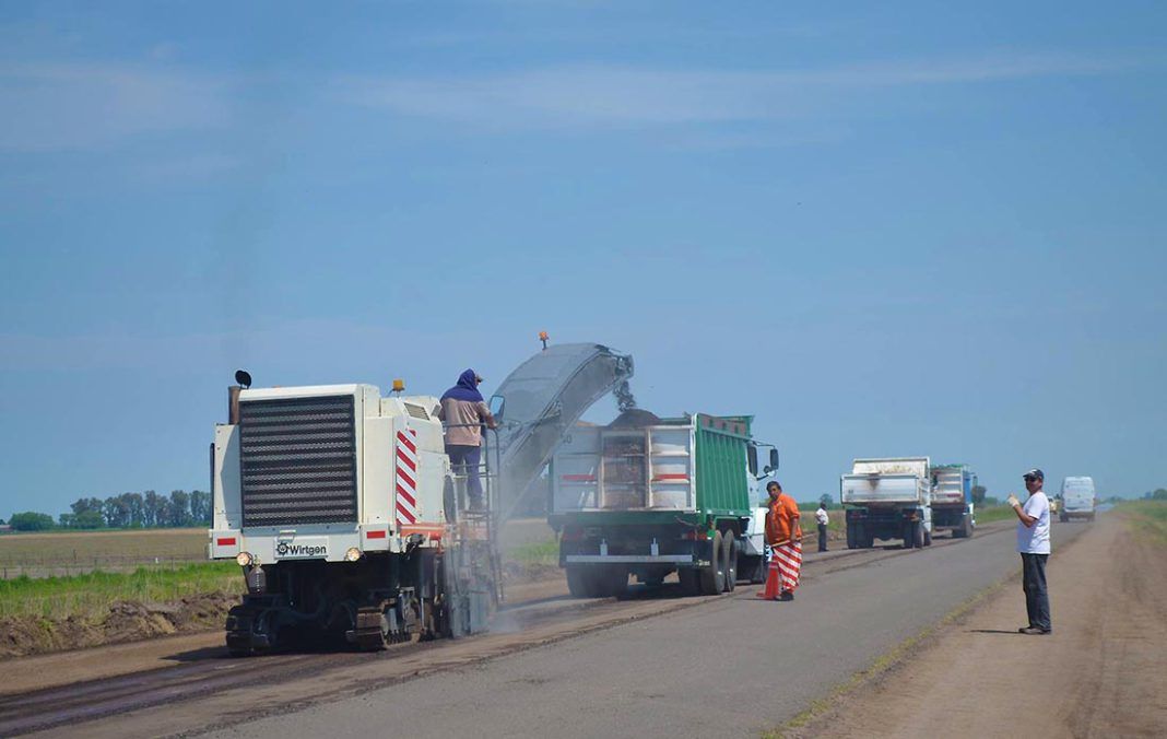 Obras en la Ruta 50