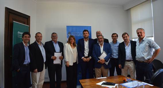 Convenio entre el Ministrerio de Obras y el distrito.