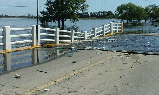 General Arenales – Colapso el puente de Av. Centenario