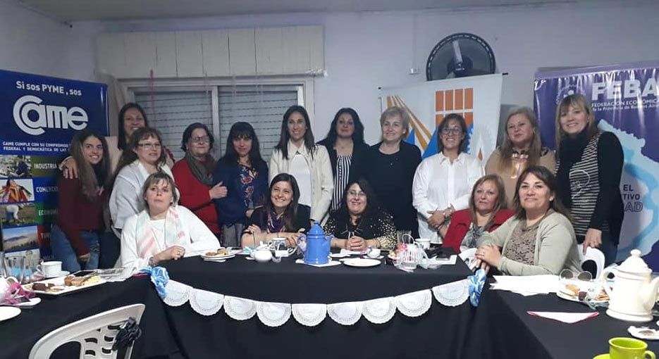 Se realizó el 1er »Te de Mujeres Empresarias , Comerciantes y Emprendedoras » de Uciserpa