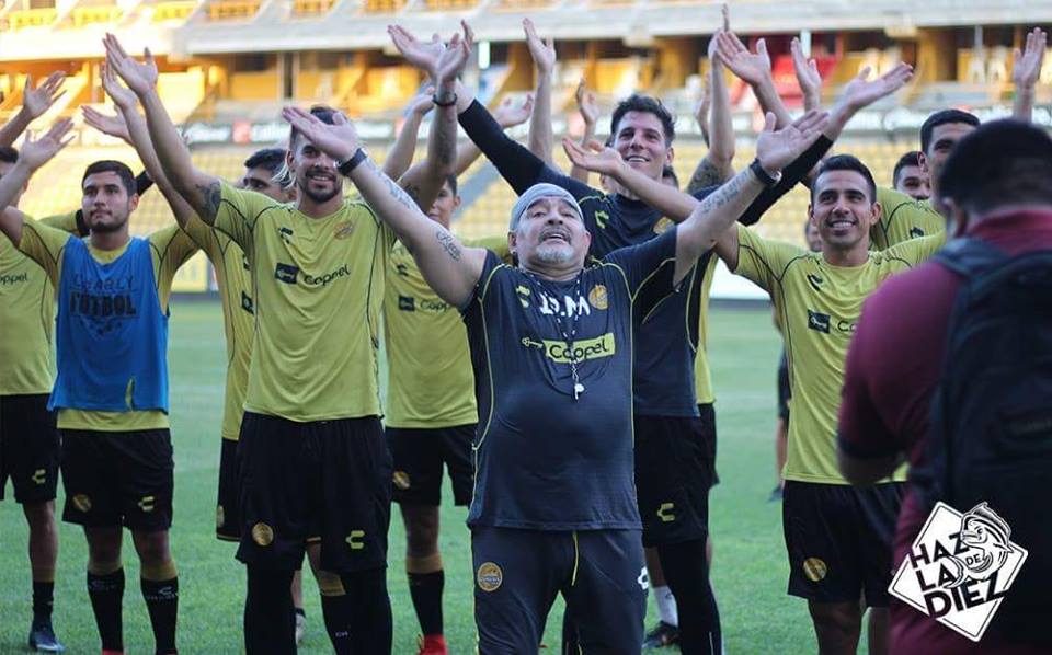 FUTBOL – Maradona debutó en Dorados con Gaspar Servio en la valla