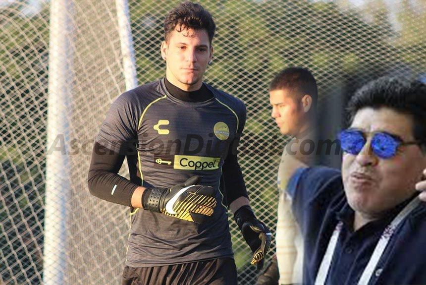 Gaspar Servio sera dirigido por Diego Maradona en Dorados