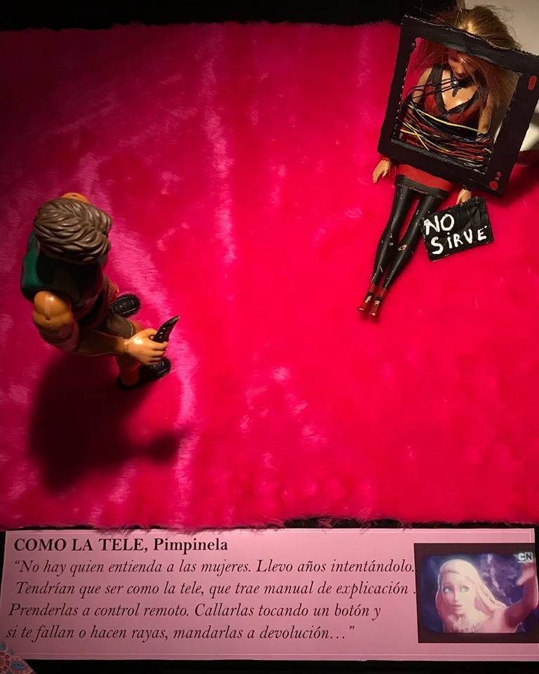 Algunas de las escenas expuestas