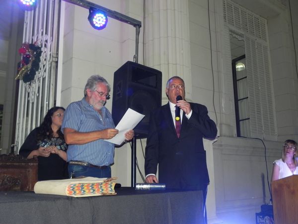 Edgardo Battaglia asumió como Intendente de General Arenales bataglia intendente