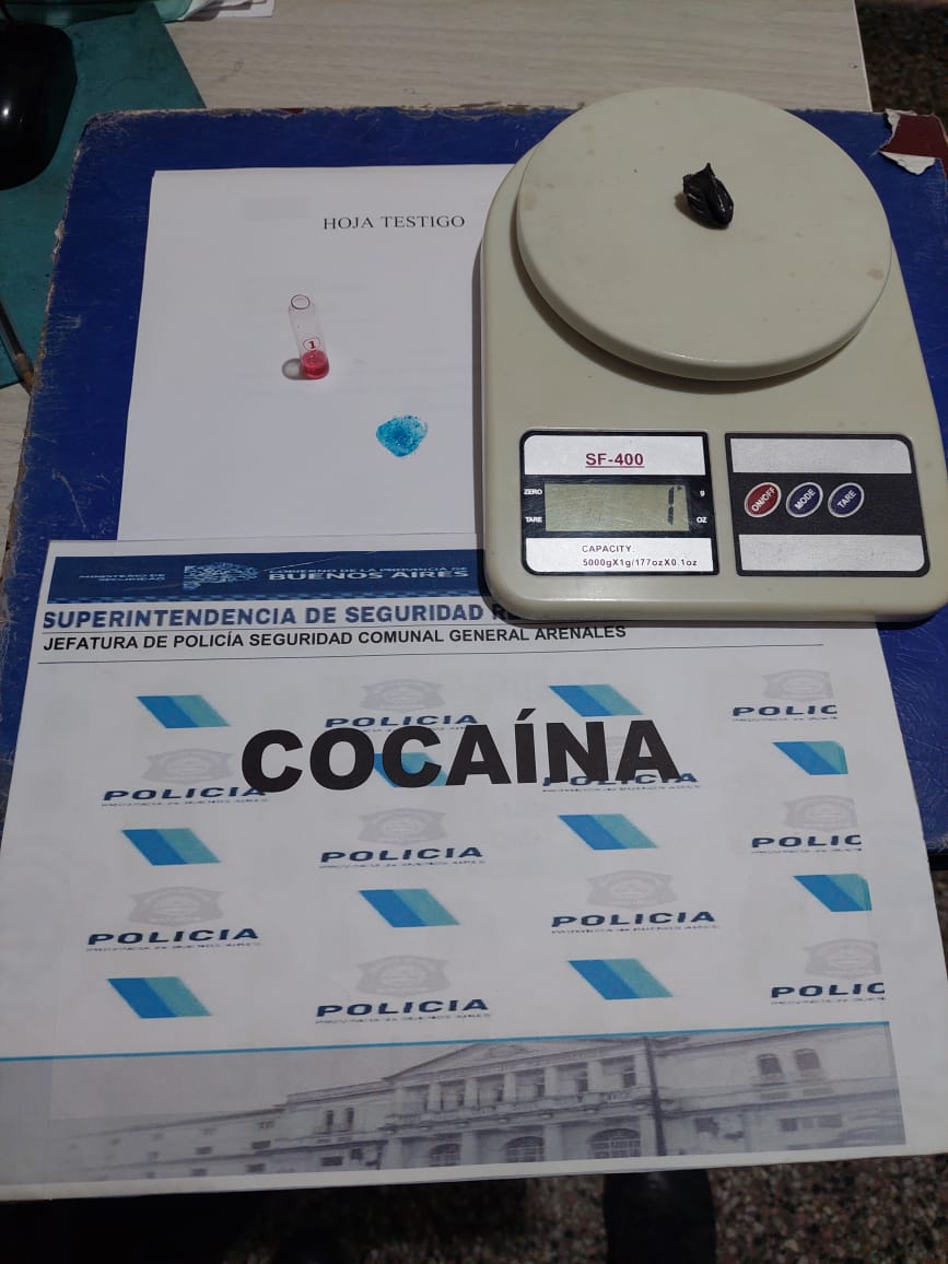 cocaina arribenos
