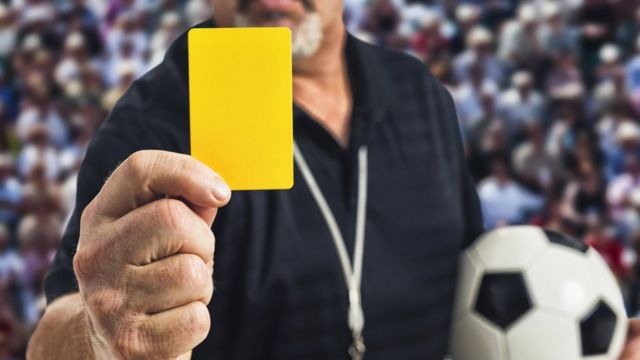 tarjeta futbol