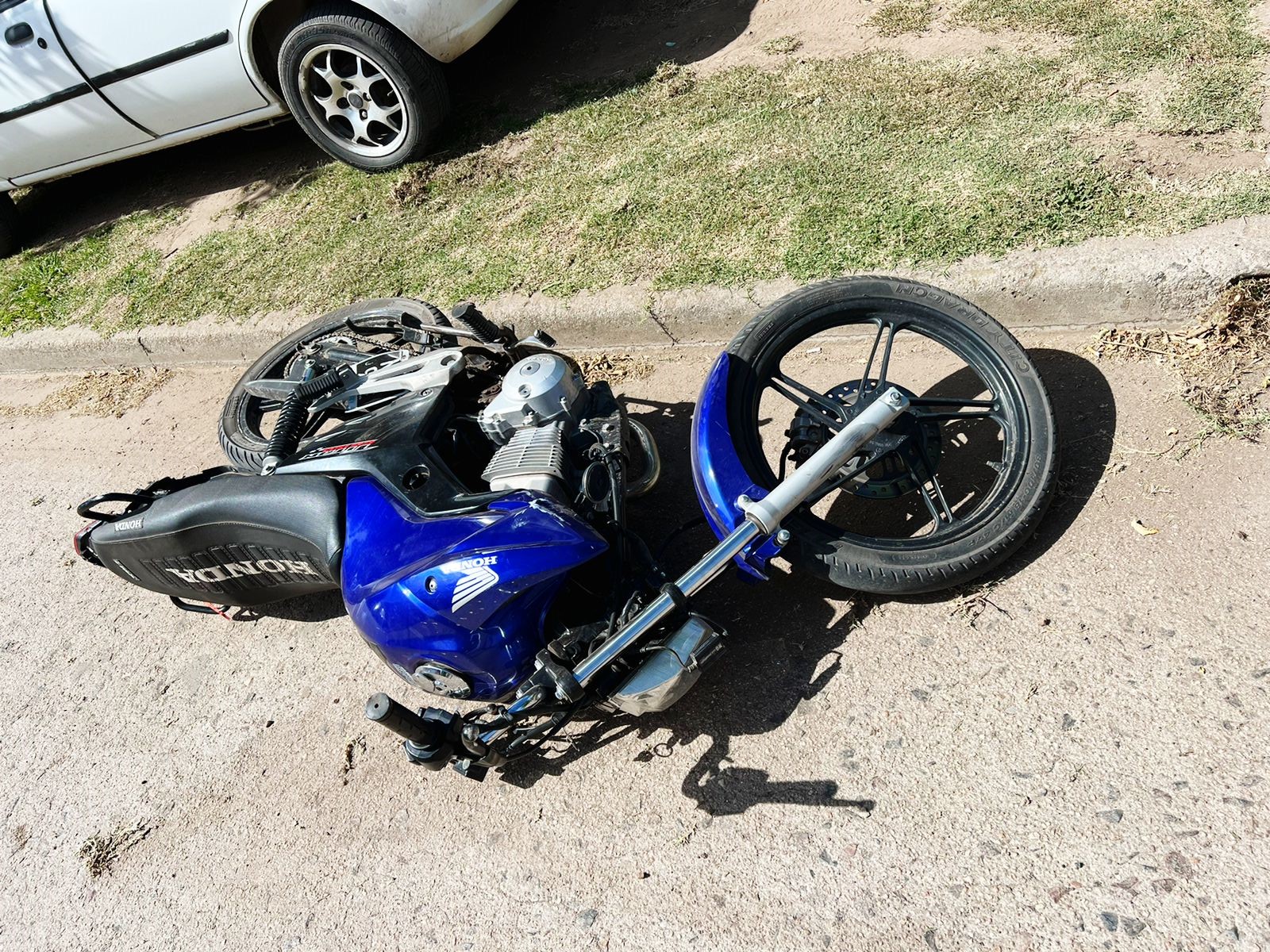 moto accidente