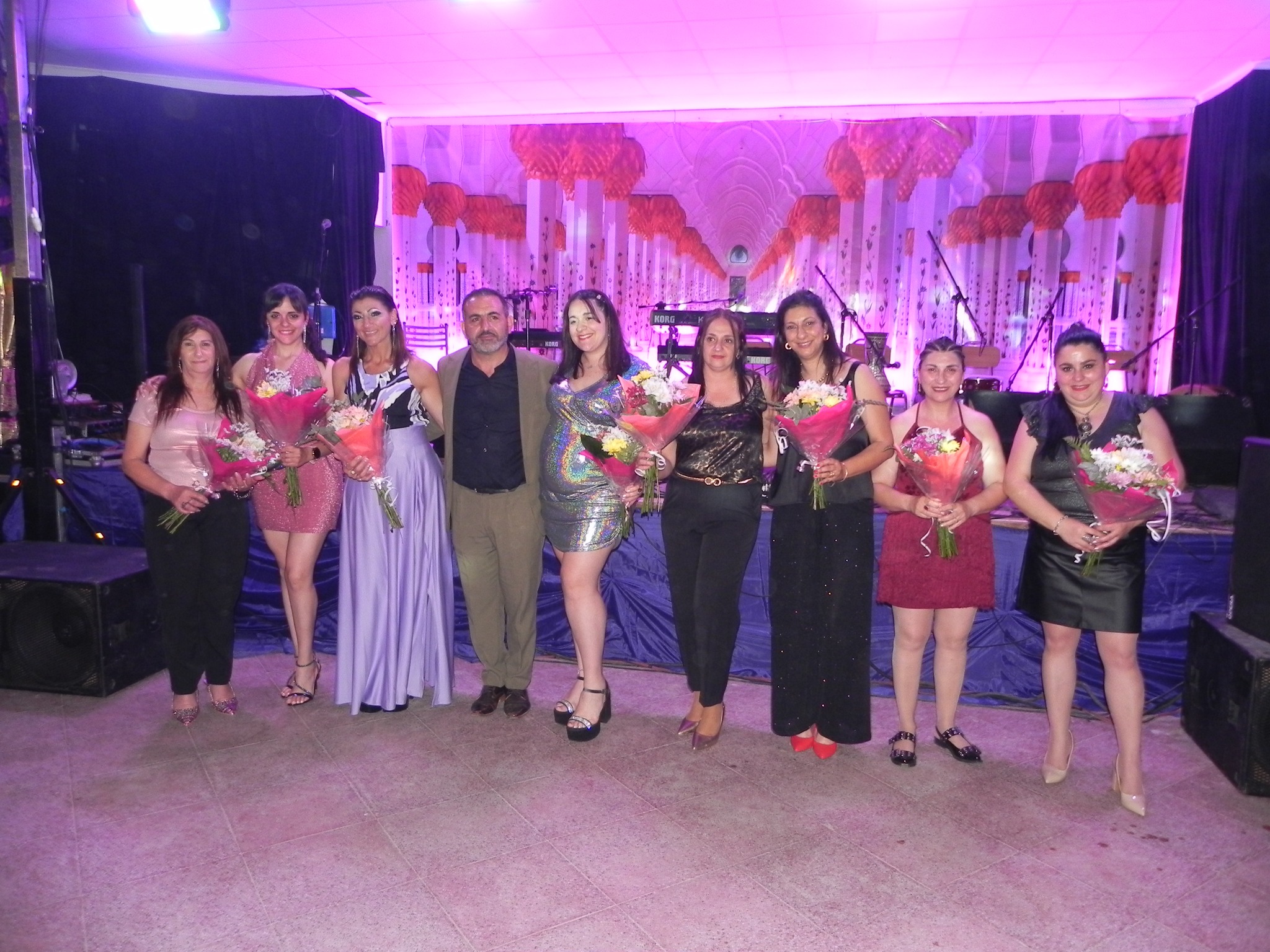 Éxito, brillo y esplendor en la cena show de la Sociedad Arabe de La Angelita