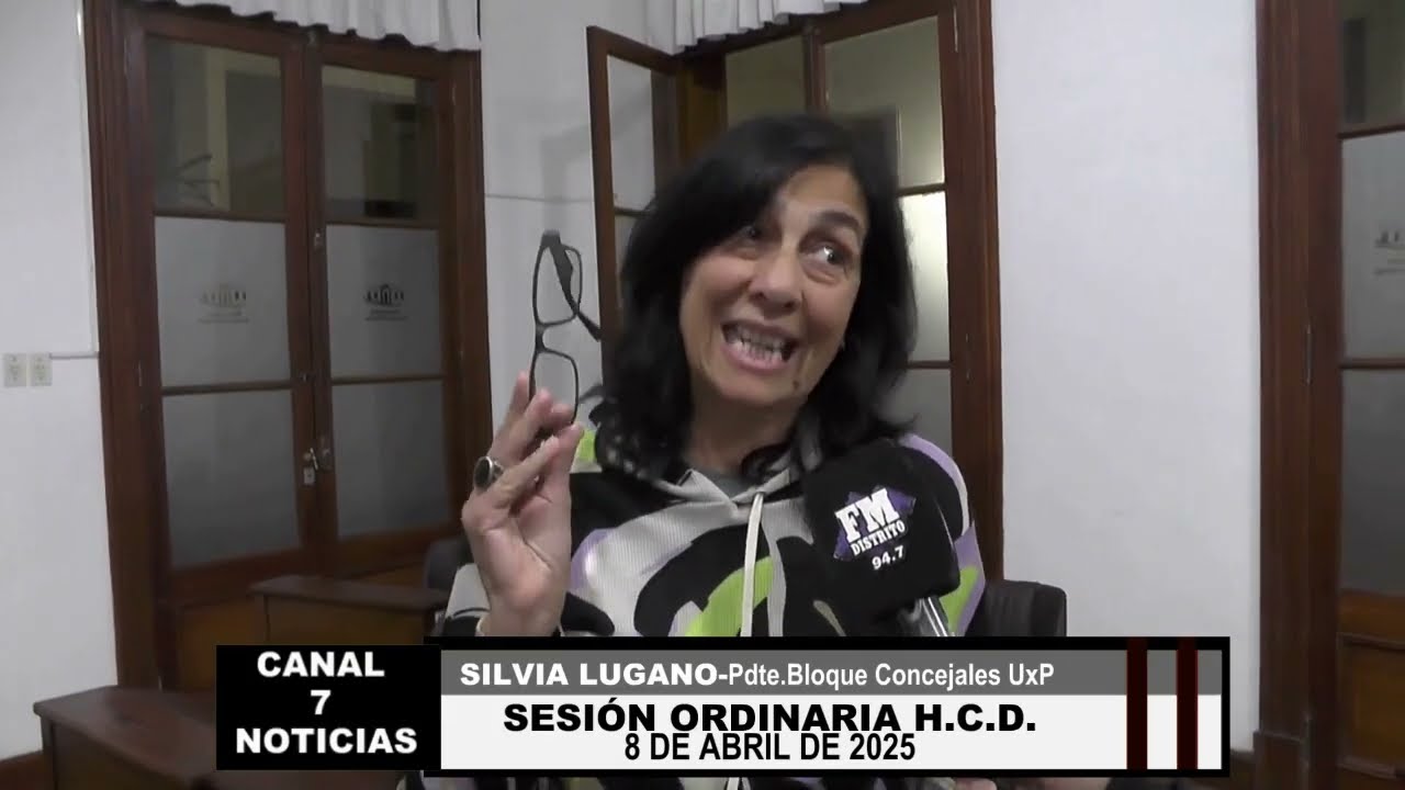 Silvia Lugano: “Hoy le damos una buena noticia a la gente de Arribeños”